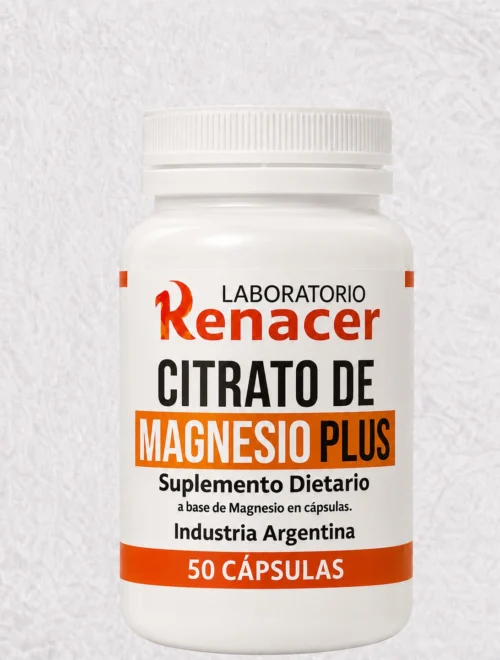 citrato de magnesio plus x 50 capsulas