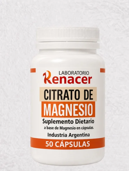 citrato de magnesio x 50 capsulas